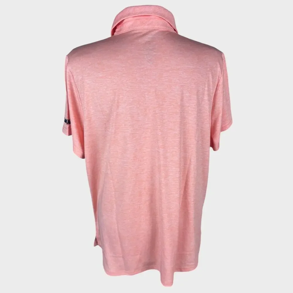 Falls Creek NEW NWT Meijer LPGA Polo Shirt Peach Simply Give Kraft 1X